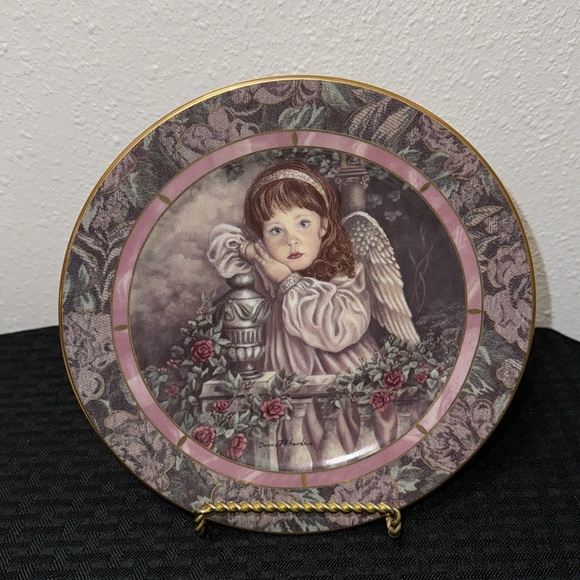 Gardens of Innocence Limited Edition “Hope” Plate by Richardson Bradford Exchang - Picture 5 of 17